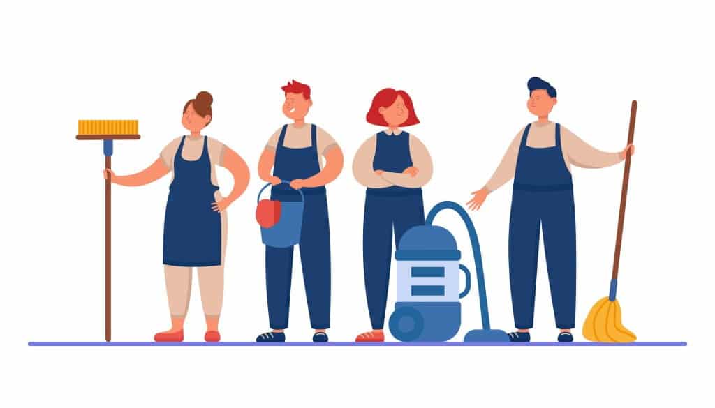 types of cleaning services