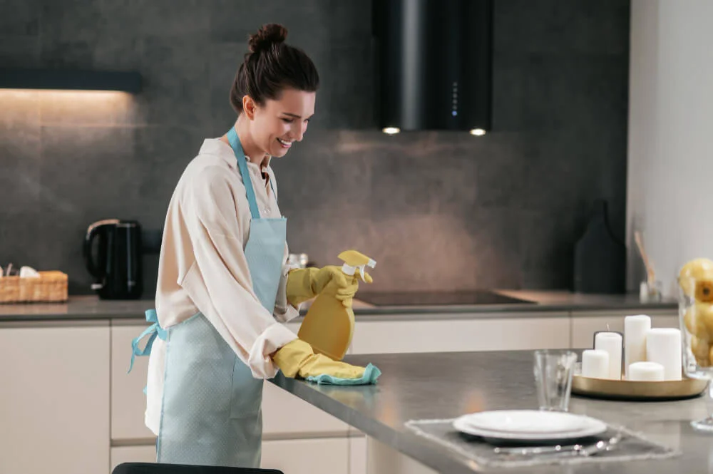 kitchen cleaning